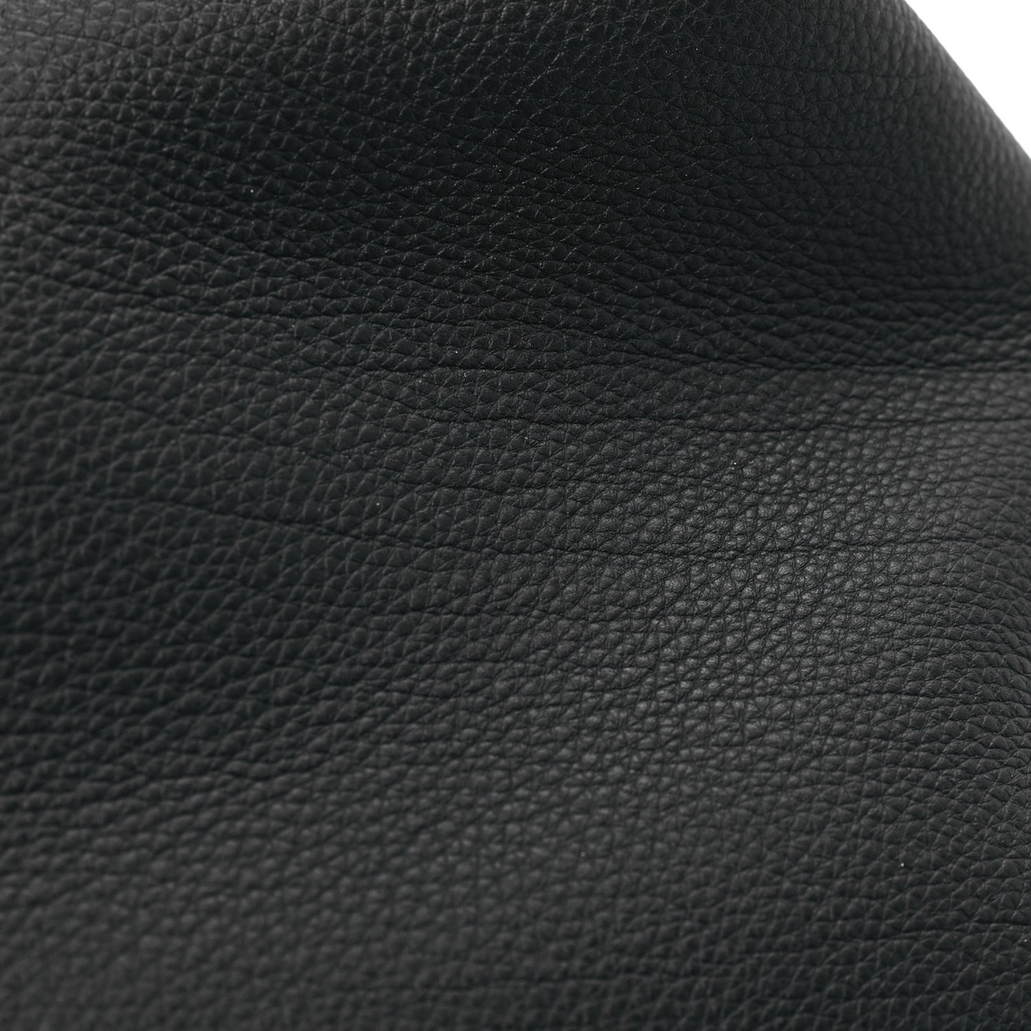 Grained Calfskin Park Tote Three Black