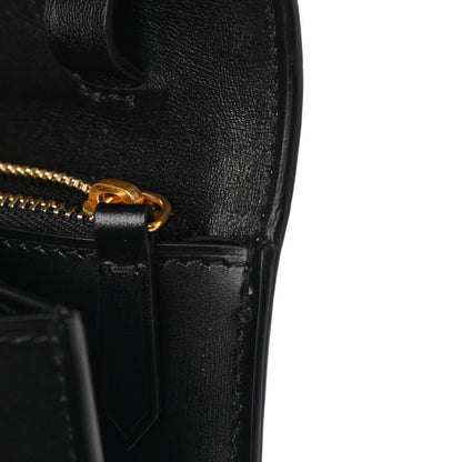 Celine Box Calfskin Medium Classic Box Flap Bag Black 11 of 13