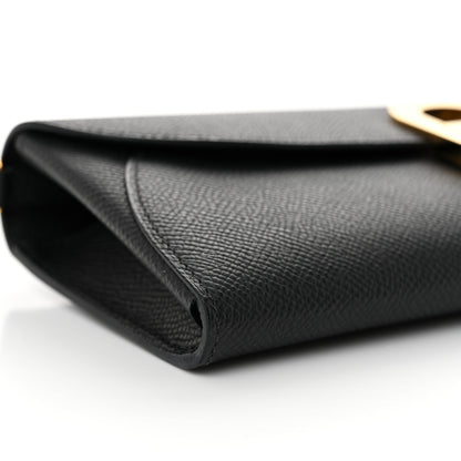 Hermes Epsom Maillon Wallet To Go Black 9 of 11