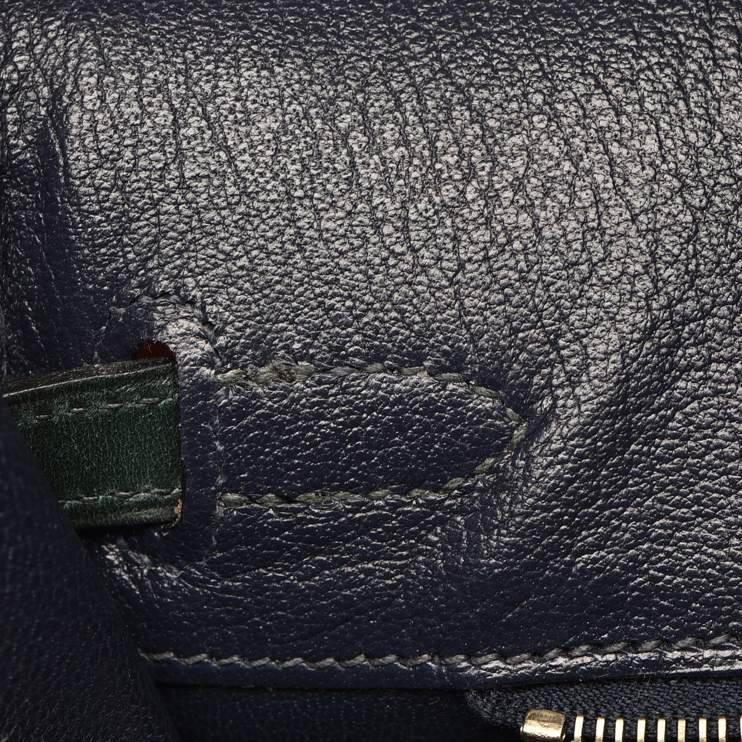 Box Birkin 25 Vert Fonce