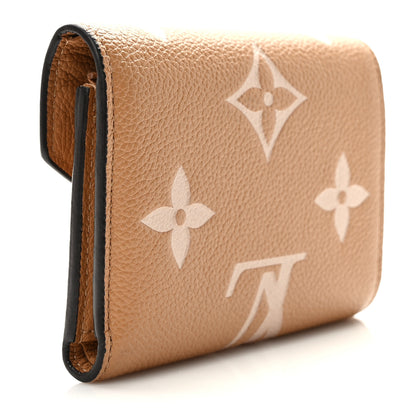 Louis Vuitton Empreinte Monogram Giant Victorine Wallet Arizona Creme 3 of 7