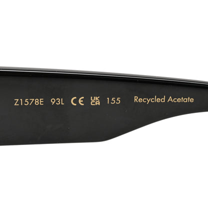 Louis Vuitton Acetate Swarovski Crystal Cyclone Sunglasses Z1578E Black 5 of 8