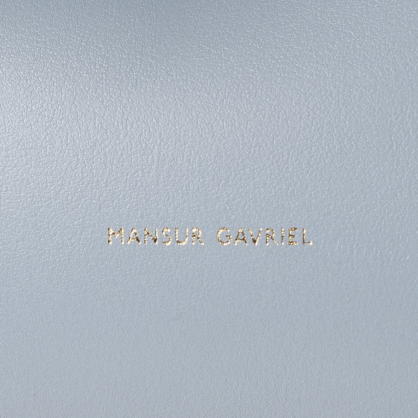 Calfskin Mini Mini Lady Bag Grey Blue