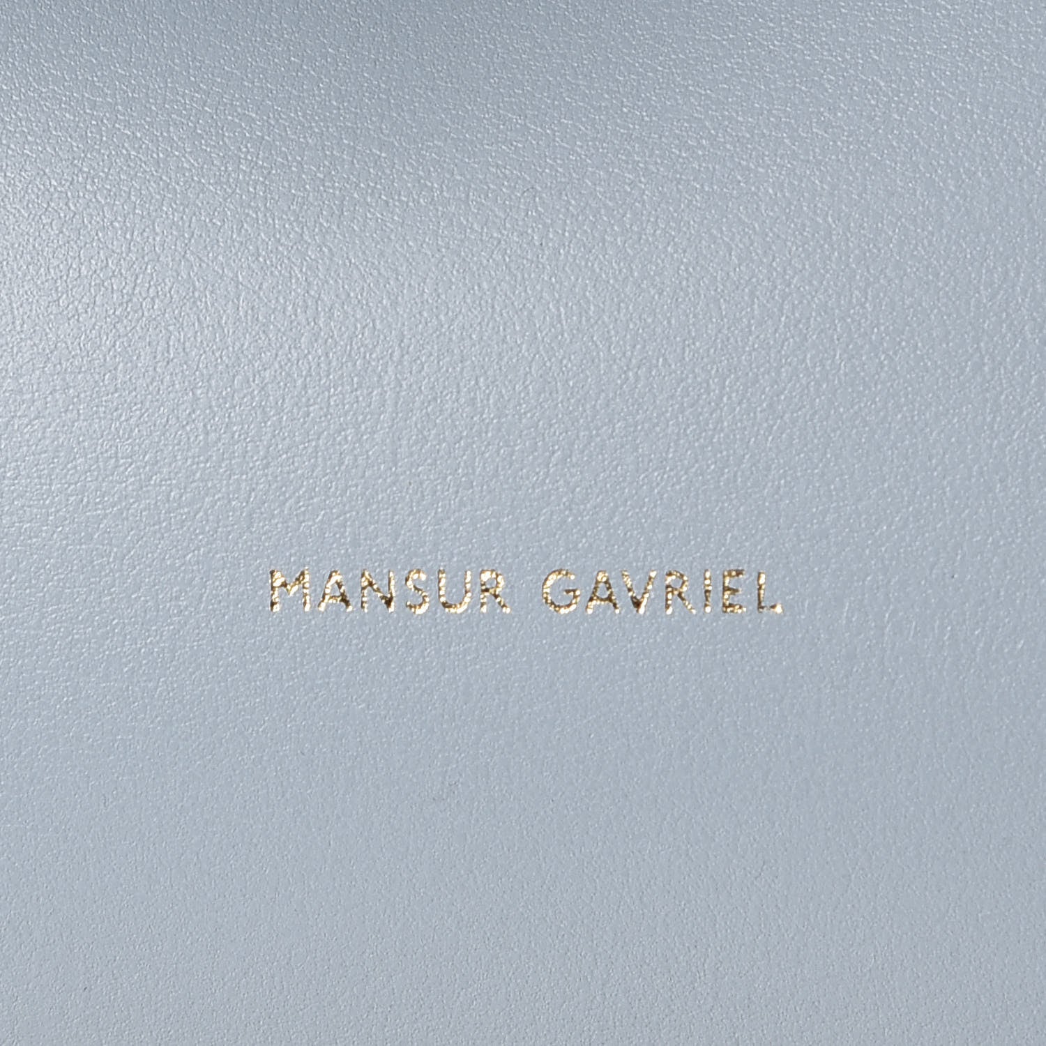 Mansur Gavriel Calfskin Mini Mini Lady Bag Grey Blue 5 of 11