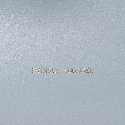 Mansur Gavriel Calfskin Mini Mini Lady Bag Grey Blue 5 of 11