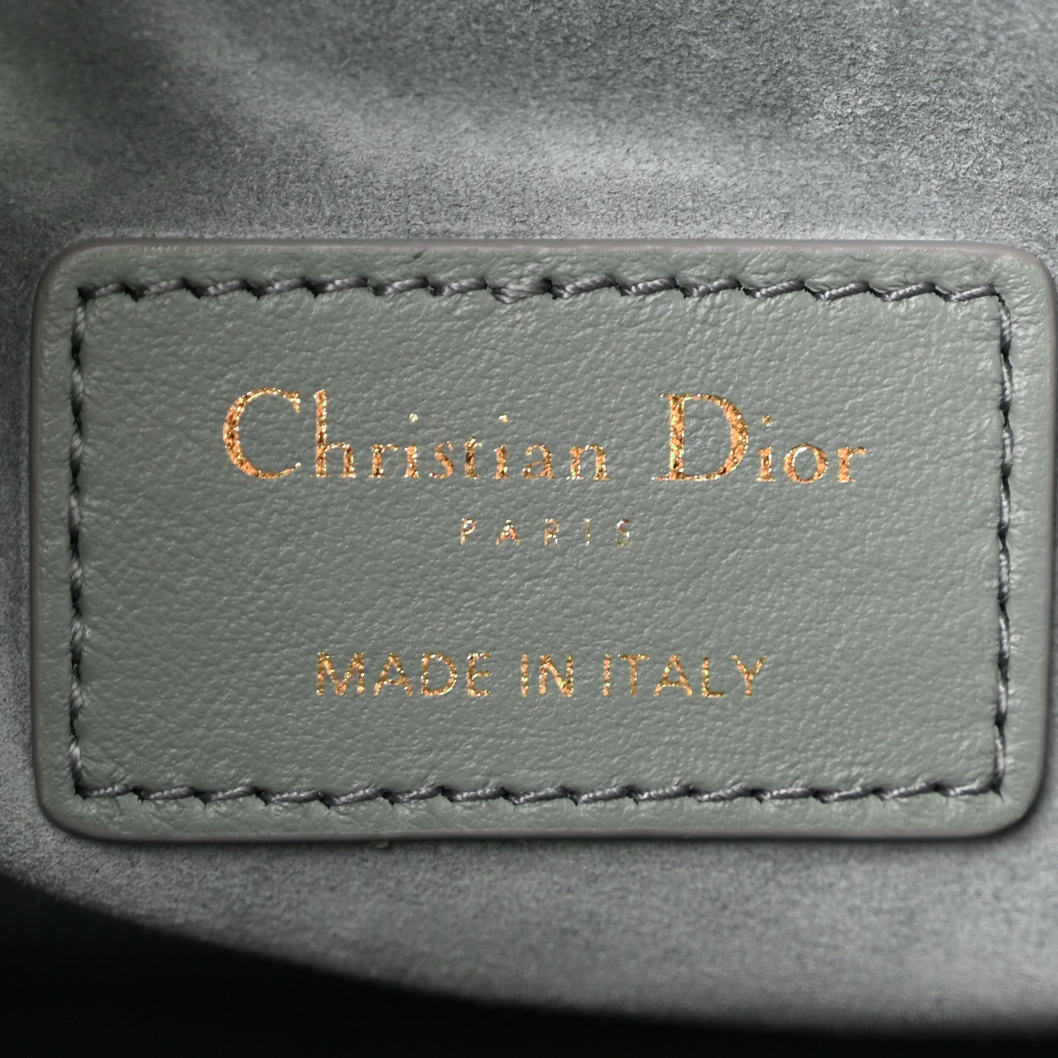Christian Dior Calfskin Macrocannage Medium Book Tote Grey 6 of 10
