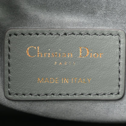 Christian Dior Calfskin Macrocannage Medium Book Tote Grey 6 of 10
