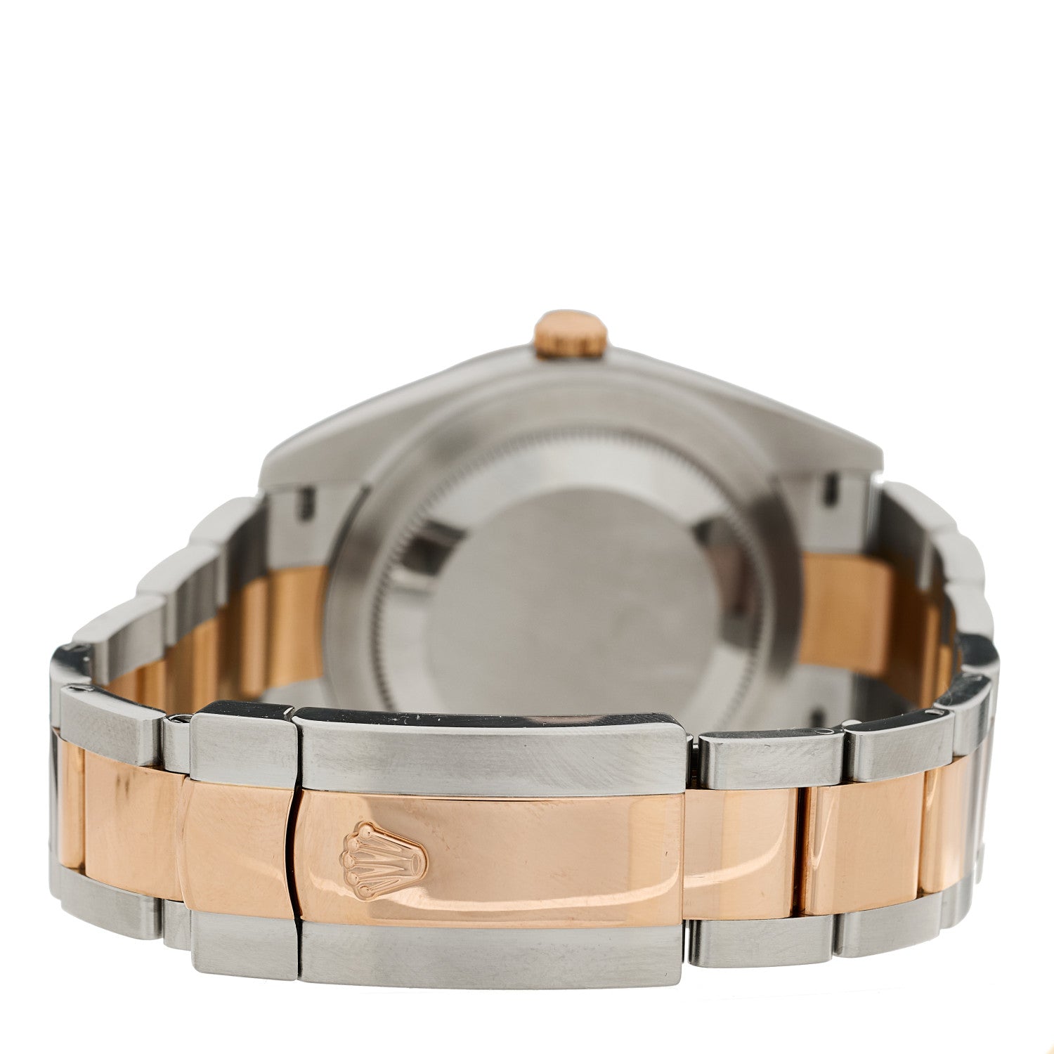 Rolex Stainless Steel 18K Everose Gold 41mm Oyster Perpetual Datejust Watch Silver 126331 3 of 5