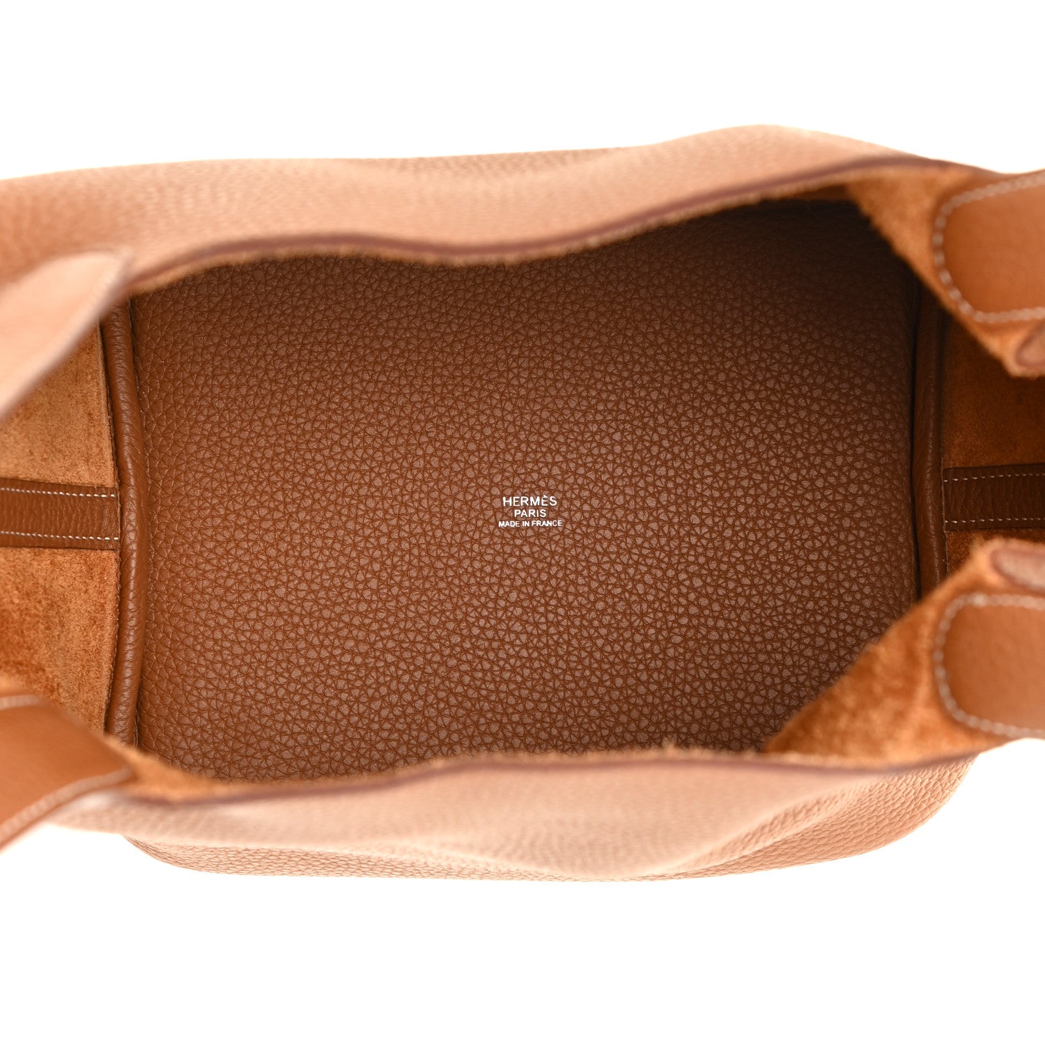 Hermes Taurillon Clemence Picotin Lock 22 MM Gold 5 of 13