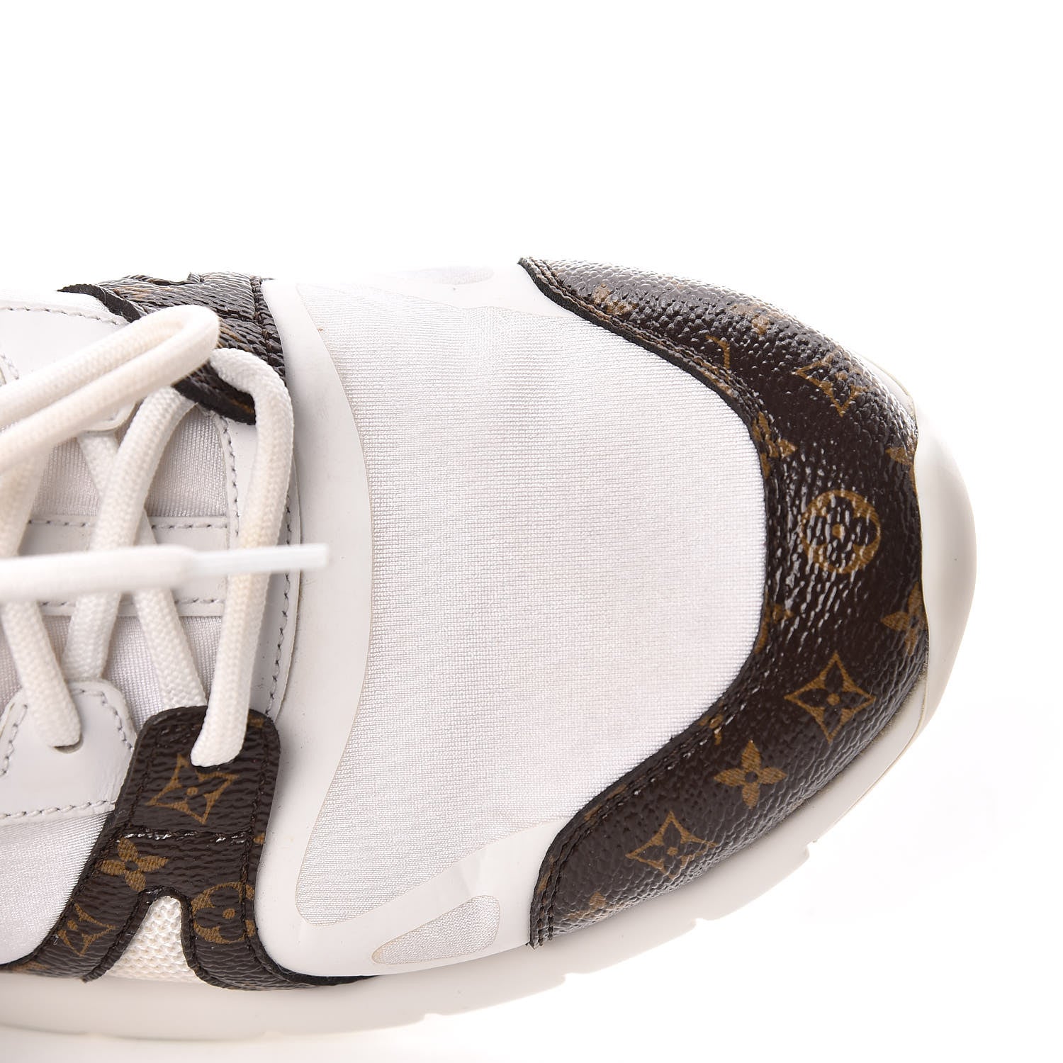 Louis Vuitton Technical Nylon Monogram Rubber Aftergame Sneakers 38.5 12 of 19
