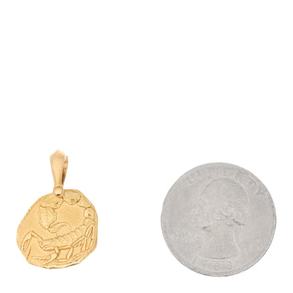 David Yurman 18K Yellow Gold Scorpio Amulet 2 of 3