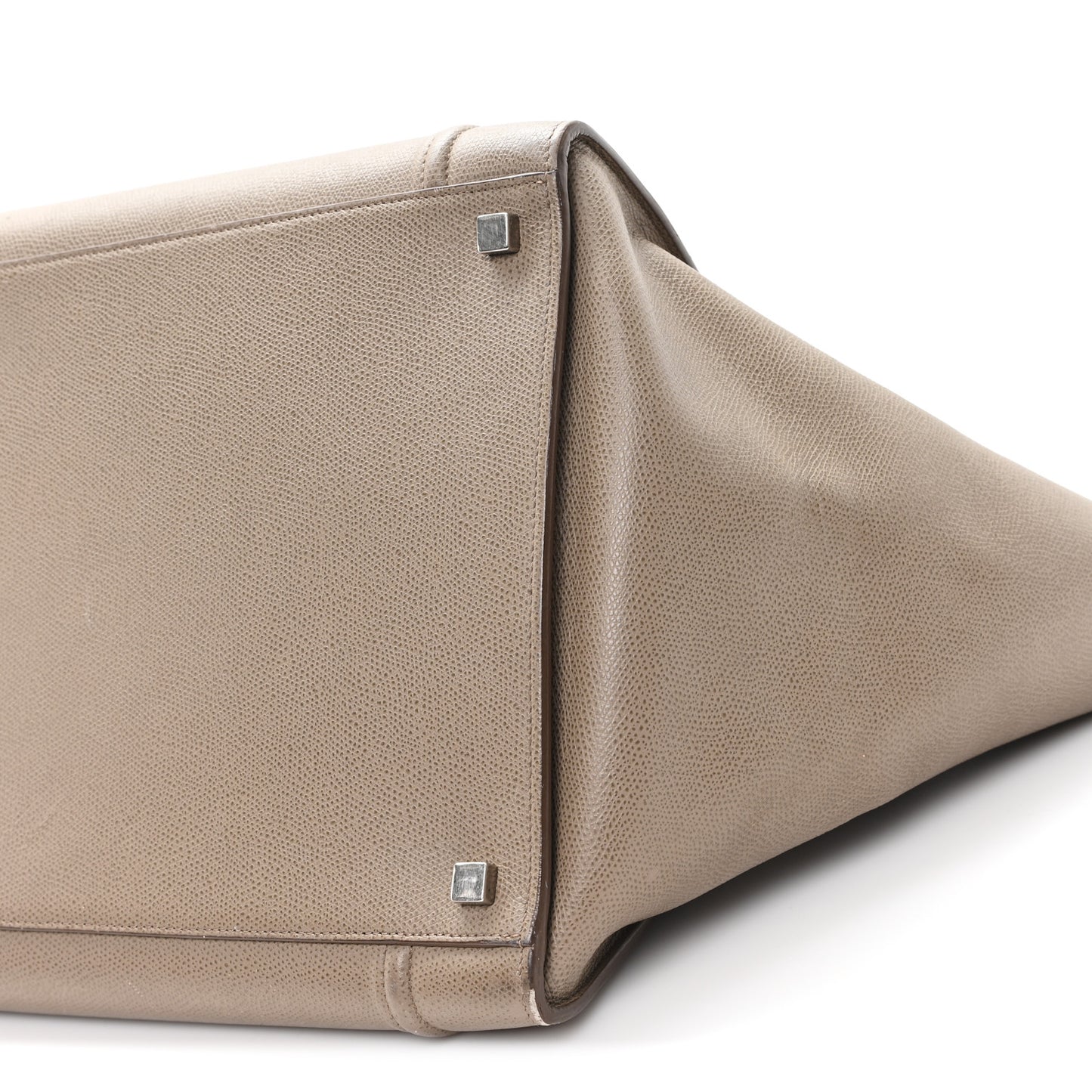 Grained Calfskin Medium Phantom Luggage Taupe
