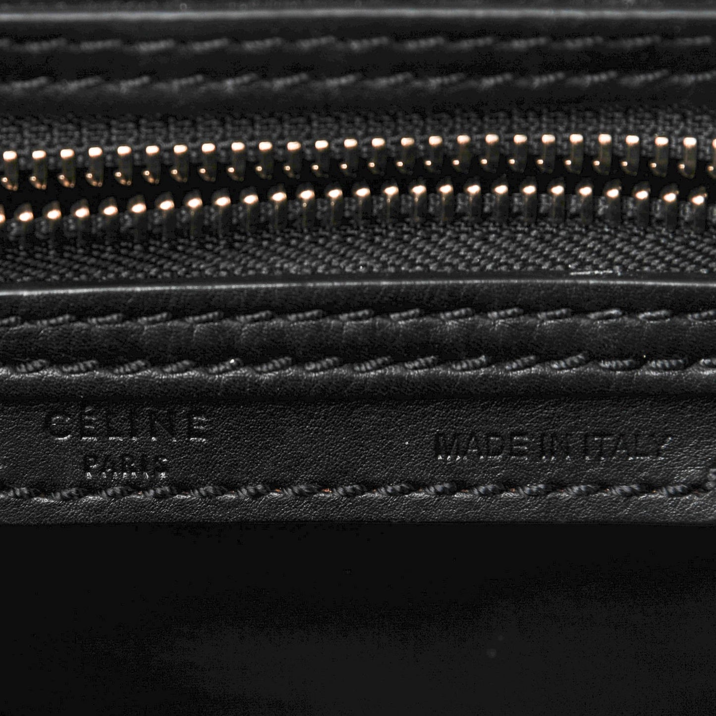 Smooth Calfskin Micro Luggage Black