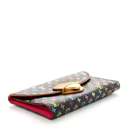 Louis Vuitton Monogram Multicolor Eugenie Wallet Black Grenade 4 of 9