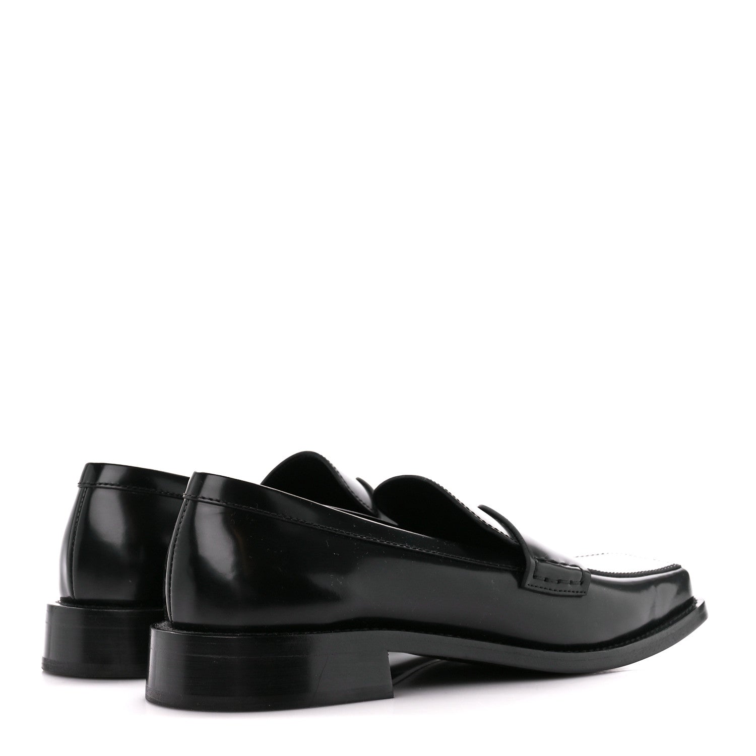 Louis Vuitton Glazed Calfskin Connelly Flat Loafer 39 Black 4 of 9