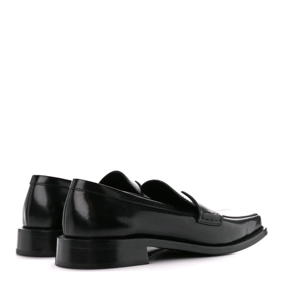 Louis Vuitton Glazed Calfskin Connelly Flat Loafer 39 Black 4 of 9