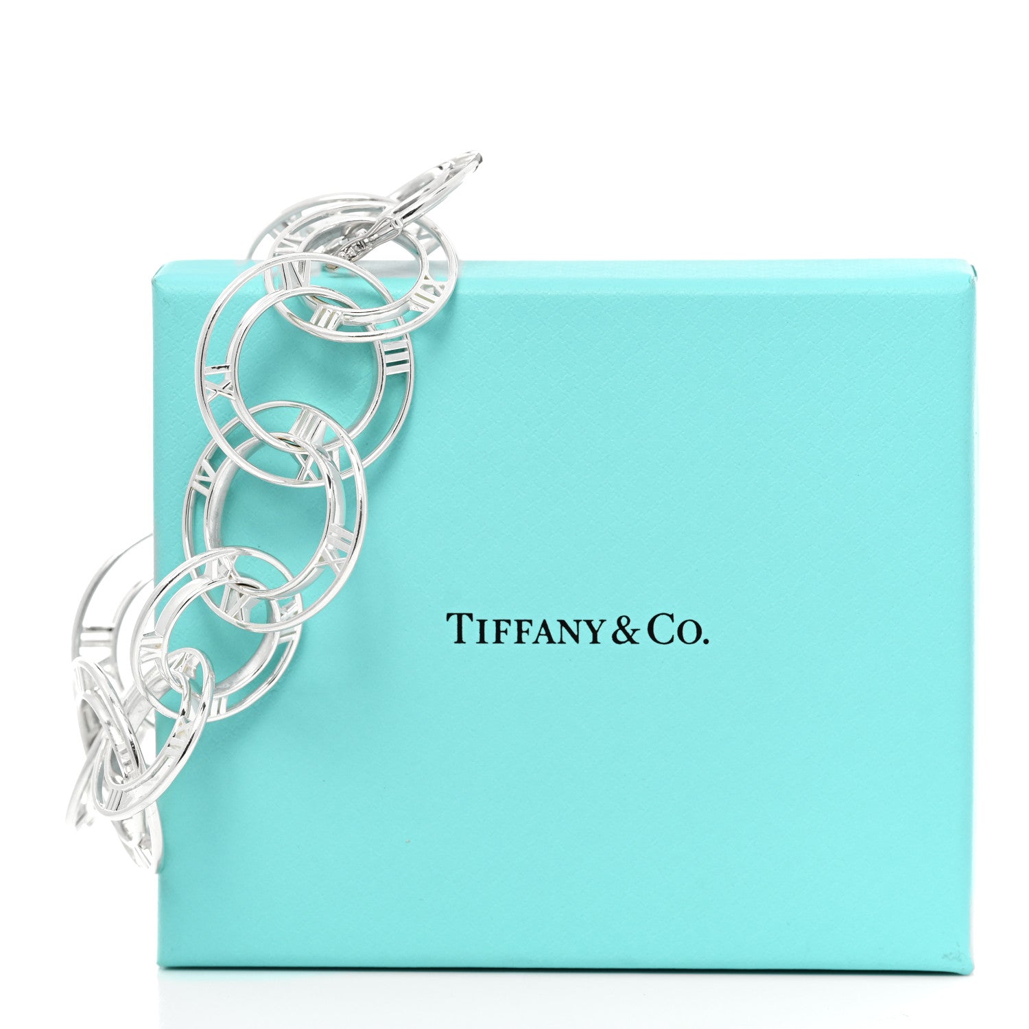 Tiffany ATLAS ブレスレット Tiffany Sterling Silver Atlas Link Bracelet 1857733 – FASHIONPHILE