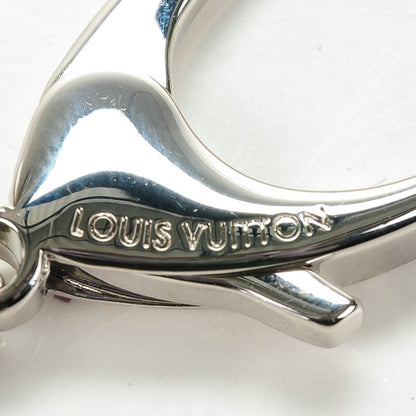 Louis Vuitton Fleur d Epi Bag Charm Figue Fuchsia Indigo 4 of 5