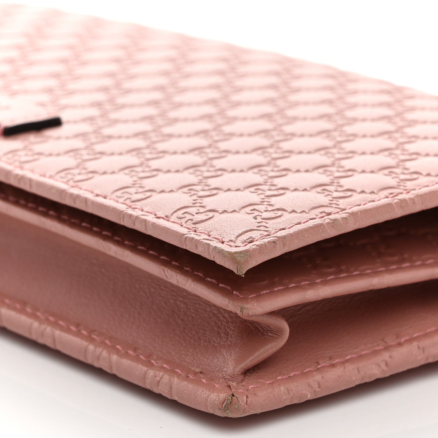 Microguccissima Crossbody Wallet Soft Pink