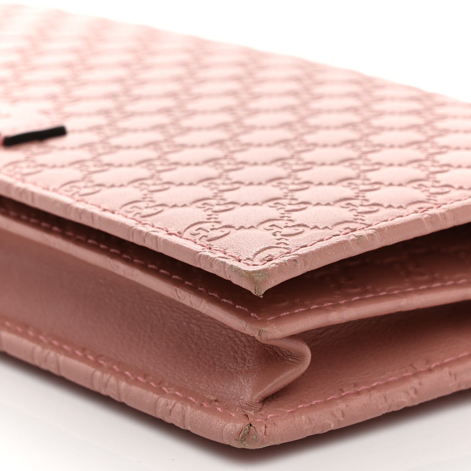 Gucci Microguccissima Crossbody Wallet Soft Pink 10 of 10