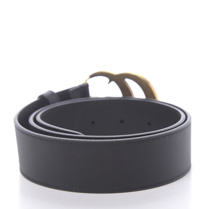 Gucci Calfskin Double G 40mm Belt 80 32 Black 2 of 5
