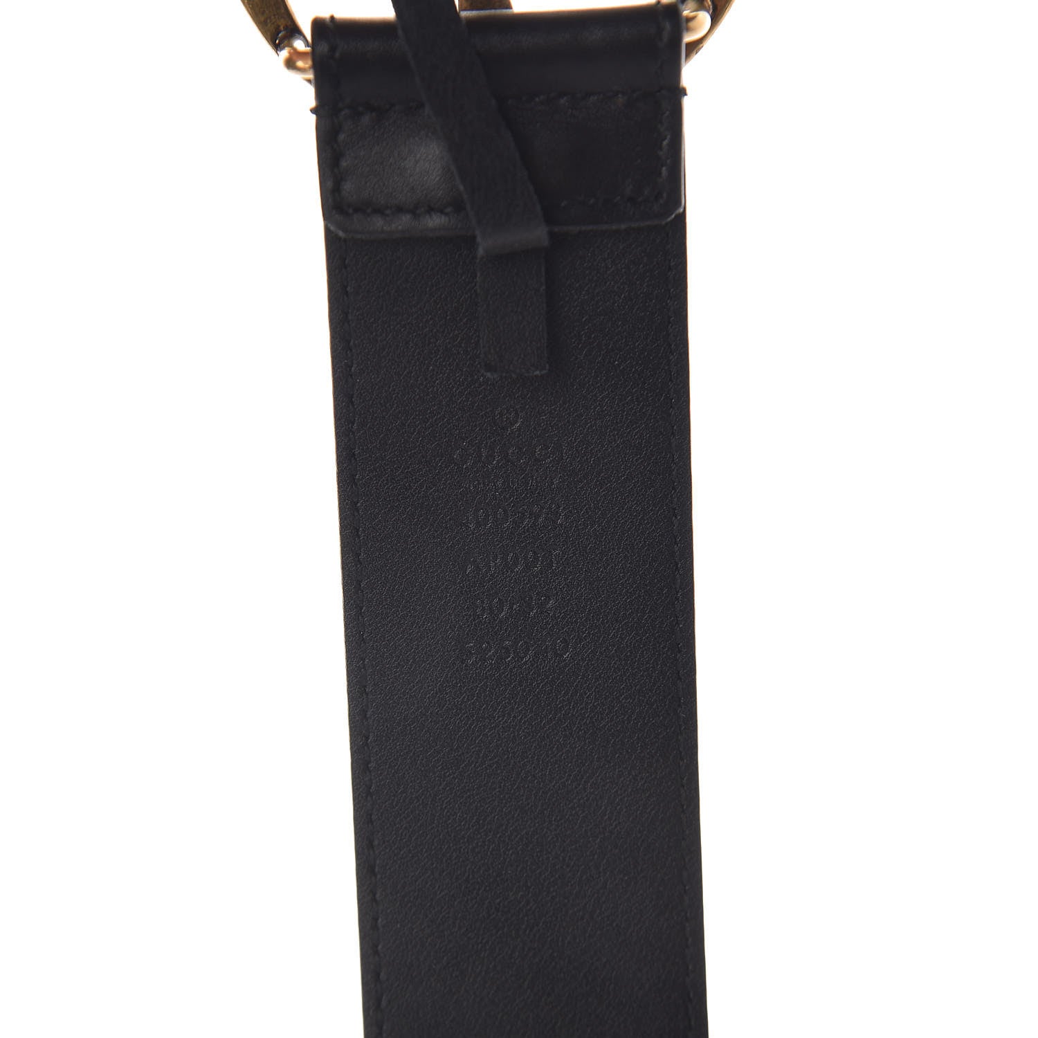 Gucci Calfskin Double G 40mm Belt 80 32 Black 6 of 7