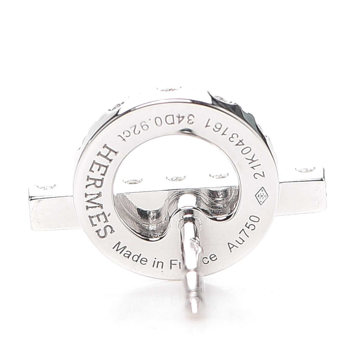 18K White Gold Diamond Finesse Earrings
