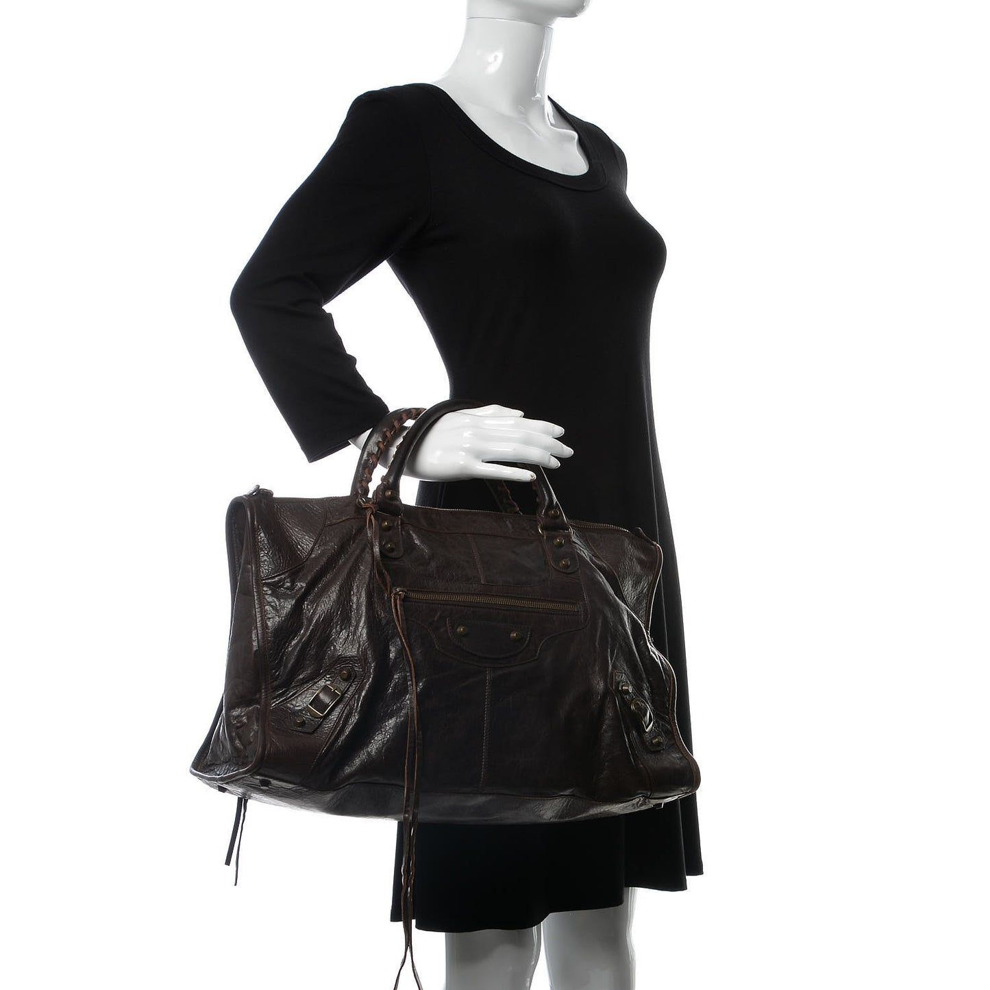 Agneau Classic Hardware Work Chocolate