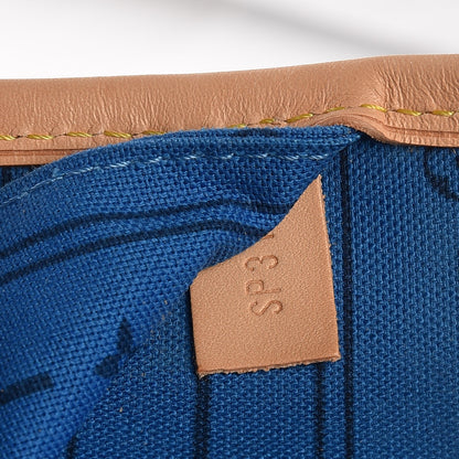 Louis Vuitton Monogram My LV Heritage Neverfull MM Blue De France White 7 of 7