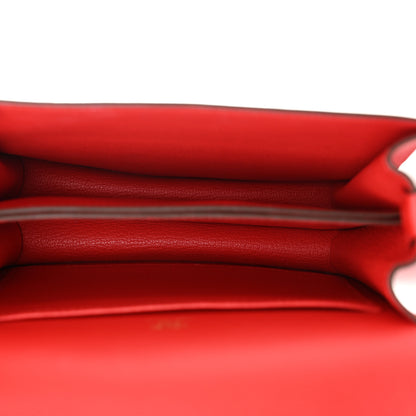 Hermes Evercolor Mini Sac Roulis Rouge De Coeur 5 of 15