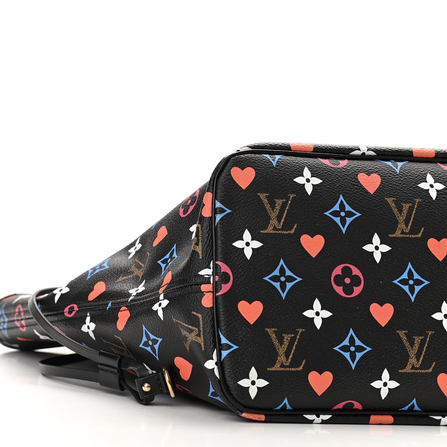 Louis Vuitton Game On Neverfull MM Black 10 of 11