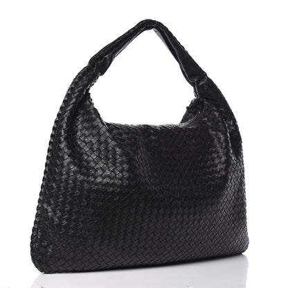 Bottega Veneta Nappa Intrecciato Maxi Veneta Hobo Black 3 of 13