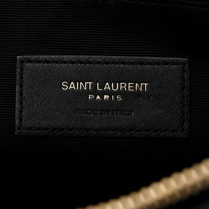 Saint Laurent Grain De Poudre Monogram Belt Bag Black 6 of 10