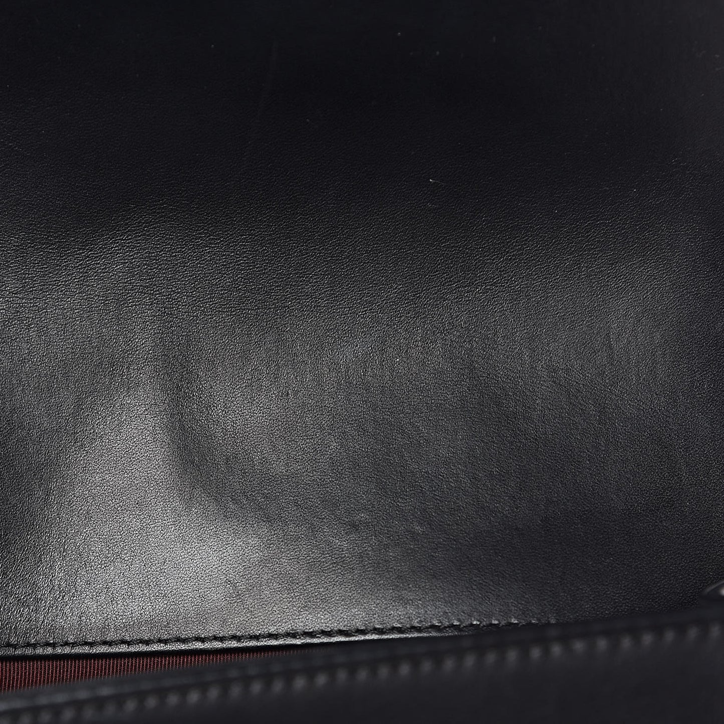 Caviar Suede Calfskin Chevron Medium Boy Flap Black