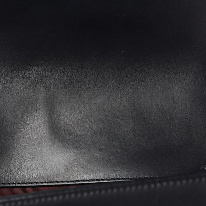 Chanel Caviar Suede Calfskin Chevron Medium Boy Flap Black 8 of 16