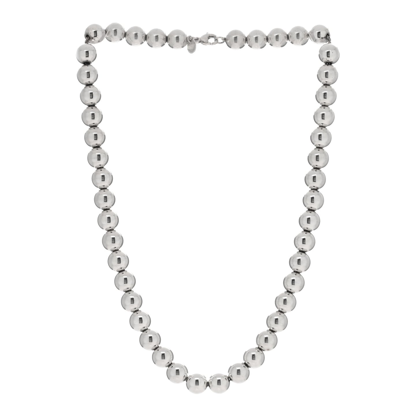 Sterling Silver 10mm HardWear Ball Necklace