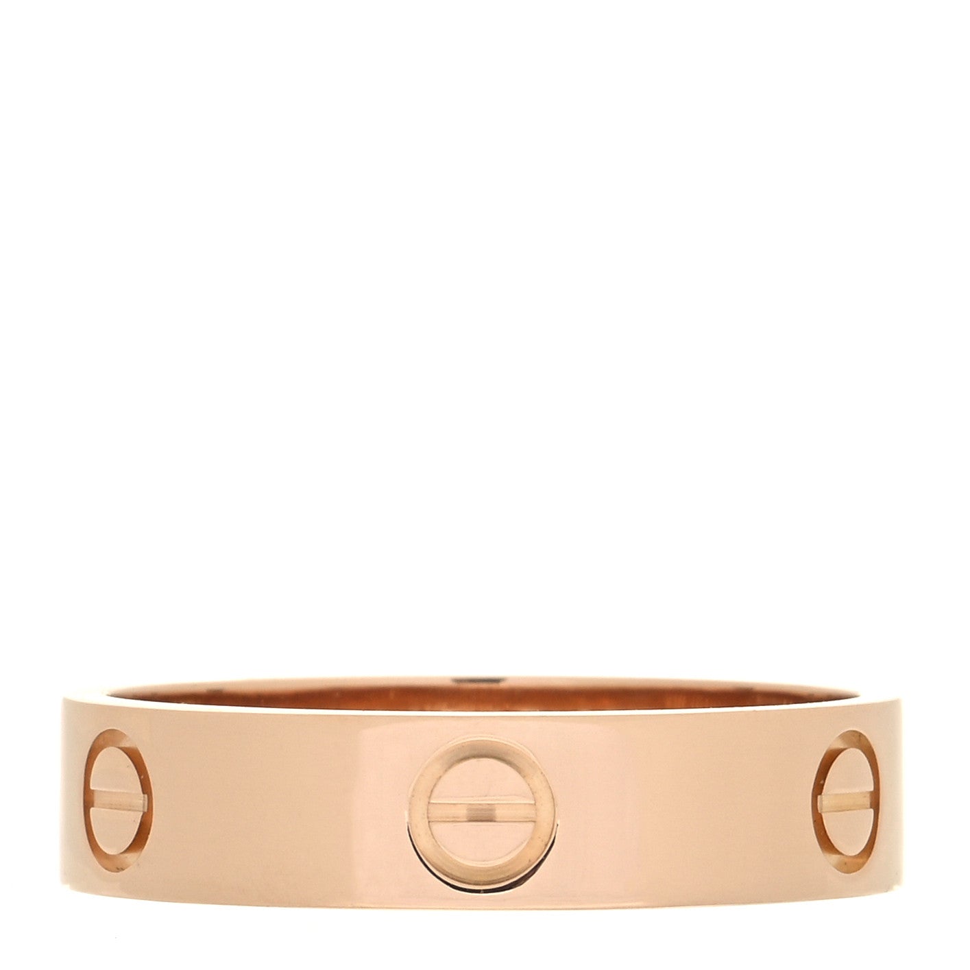 Cartier 18K Pink Gold 5.5mm LOVE Ring 66 11.5 3 of 5