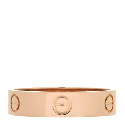 Cartier 18K Pink Gold 5.5mm LOVE Ring 66 11.5 3 of 5