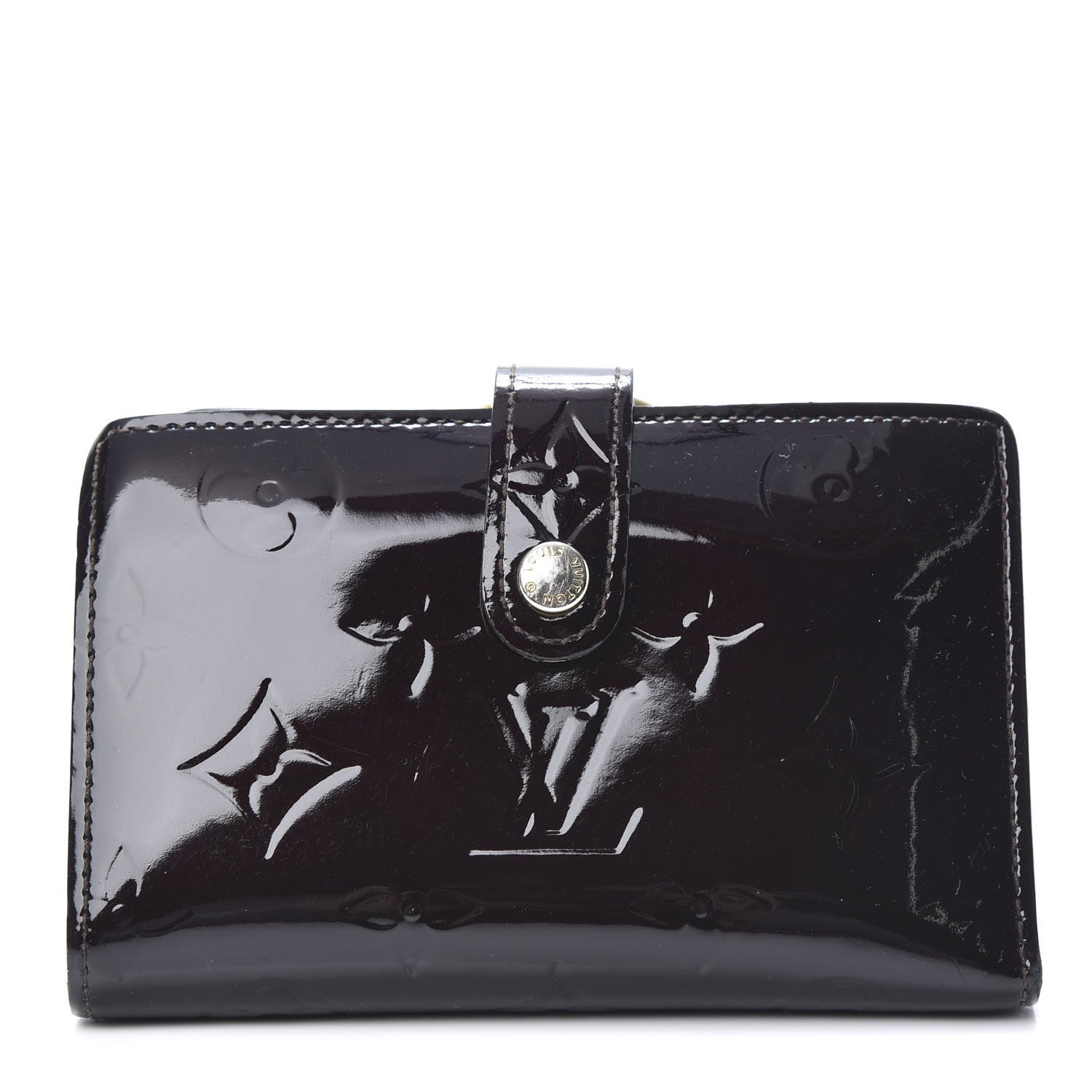 Louis Vuitton Vernis French Purse Wallet Amarante 1 of 10