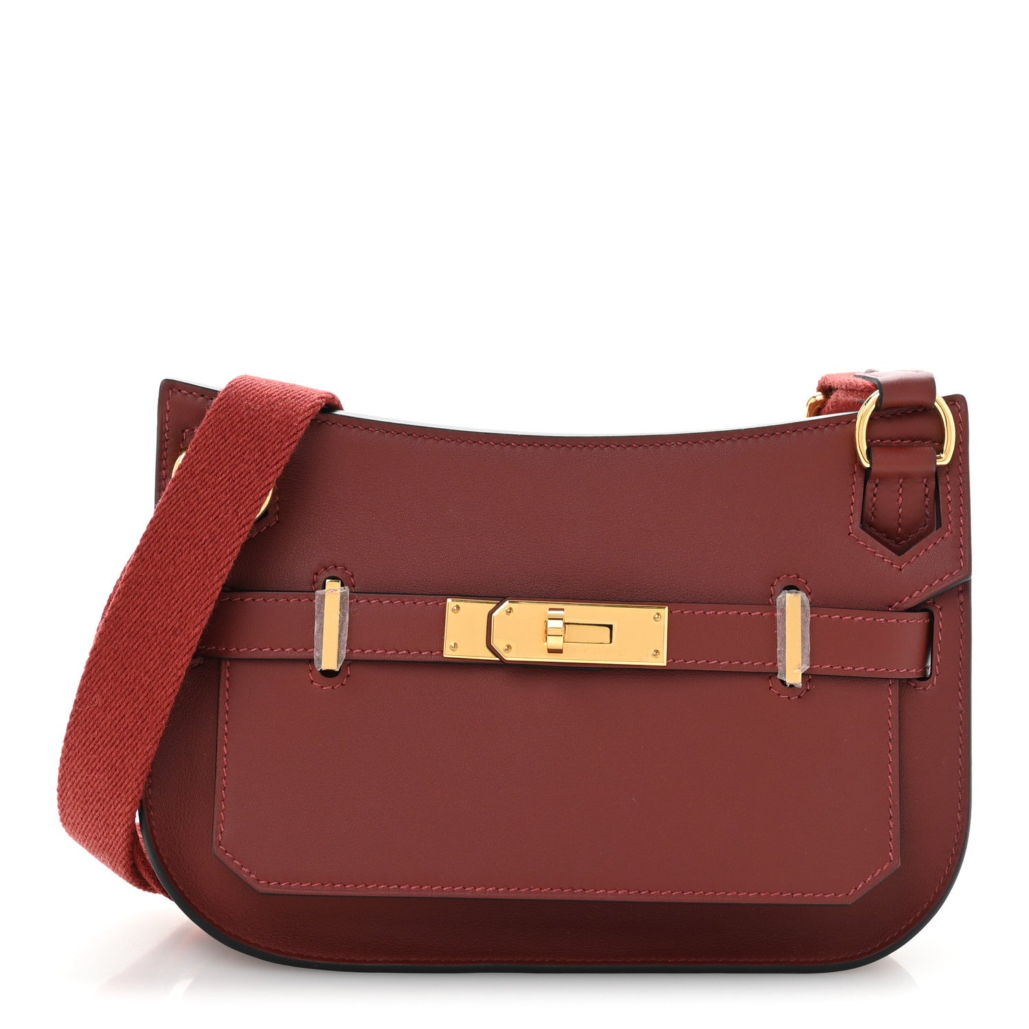 Hermes Swift Mini Jypsiere Rouge H 1 of 12