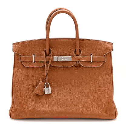 Hermes Togo Birkin 35 Gold 1 of 13