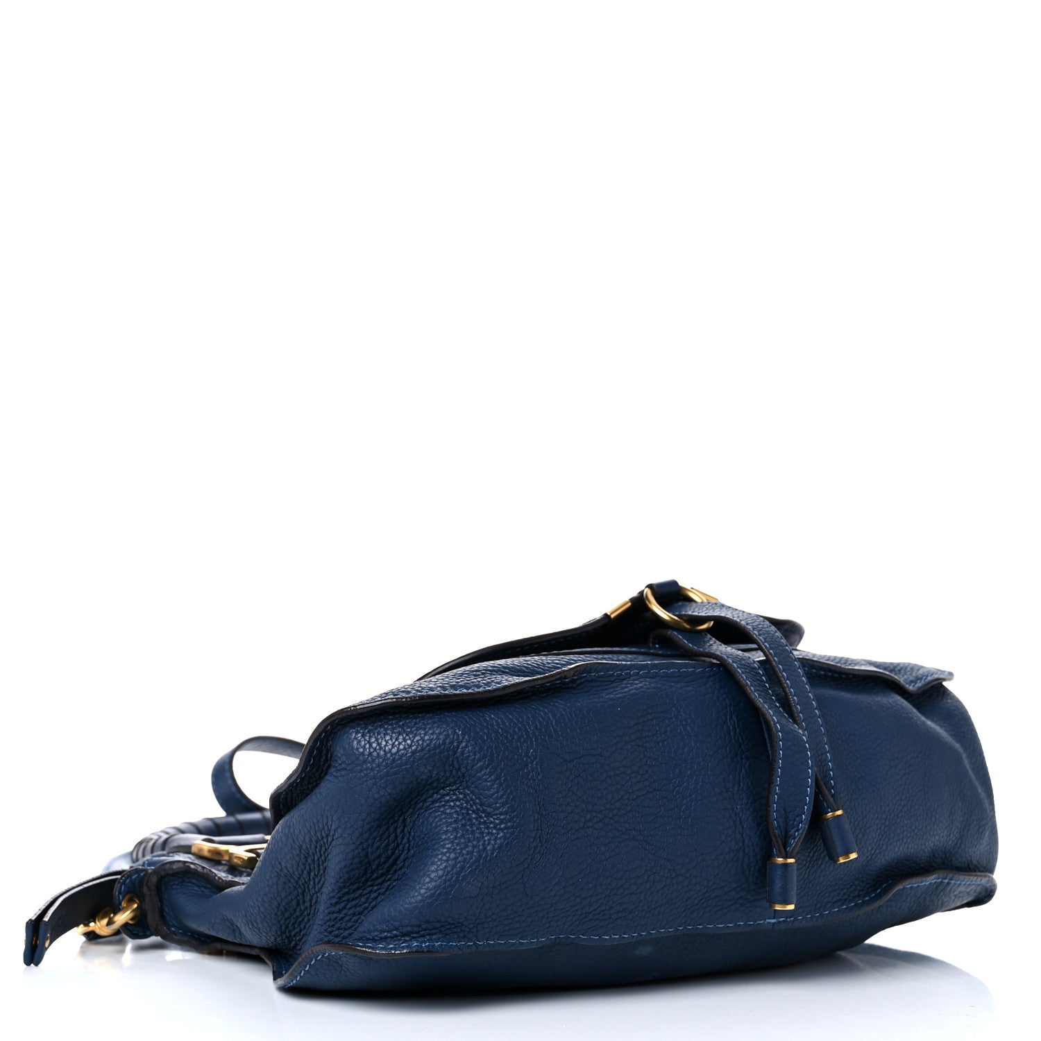 Chloe Calfskin Medium Marcie Satchel Navy 6 of 23