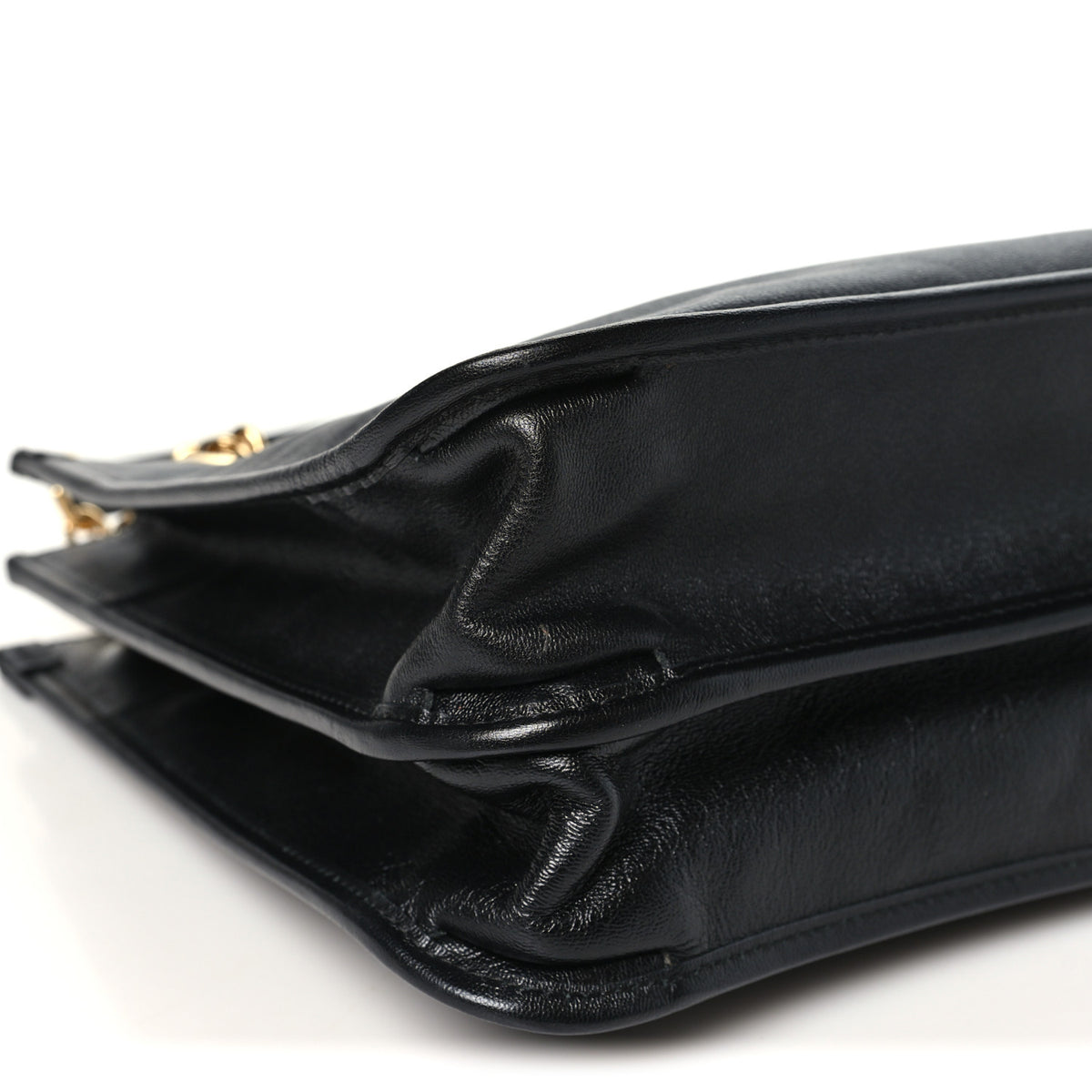Gucci New Sakai Calfskin Lux Medium Horsebit 1955 Tote Bag Black 10 of 11