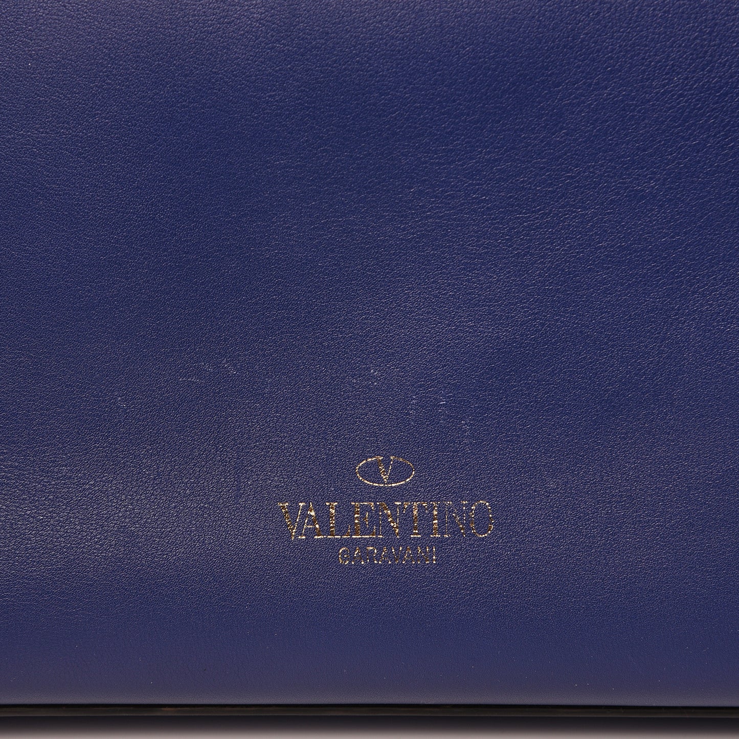 Calfskin Rockstud Frame Bag Blue