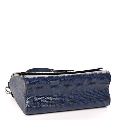 Louis Vuitton Epi Twist Shoulder Bag MM Indigo 4 of 9