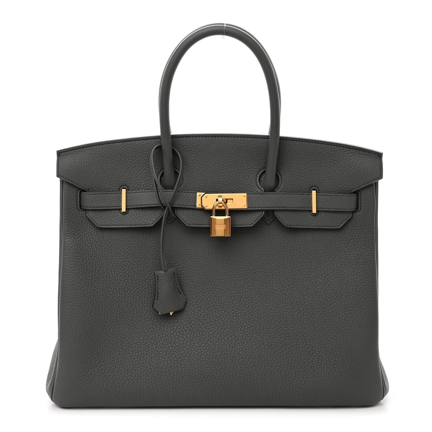 Hermes Togo BIRKIN 35 Vert Amande 1 of 14