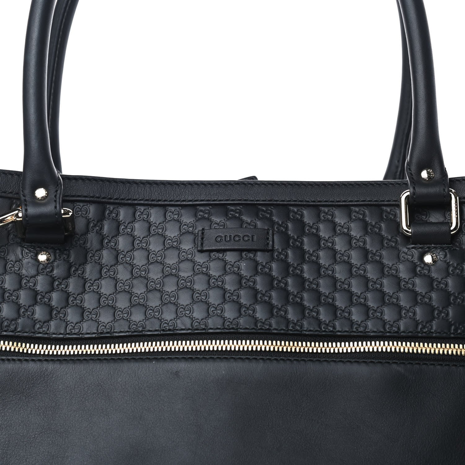 Gucci Soft Microguccissima Large Tote Black 10 of 10