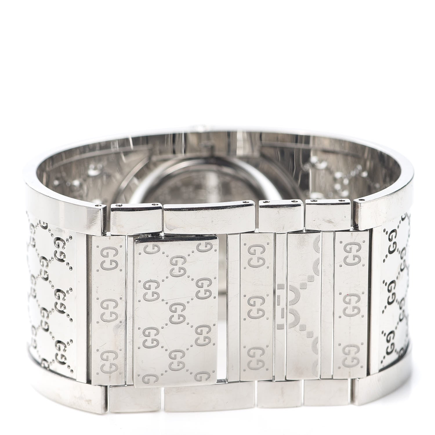Gucci Stainless Steel 33mm Twirl Quartz Watch Brown 3 of 4