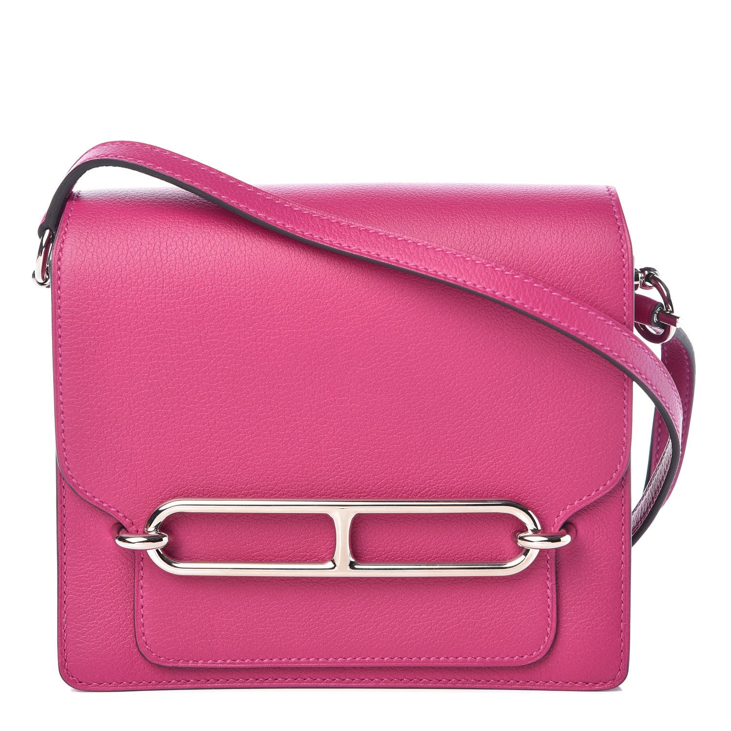 Hermes Evercolor Mini Sac Roulis Rose Pourpre 1 of 10