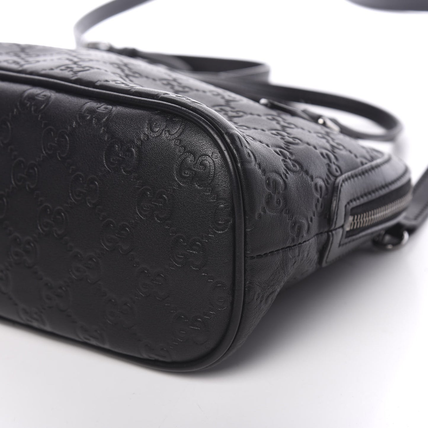 Guccissima Mini Dome Bag Black
